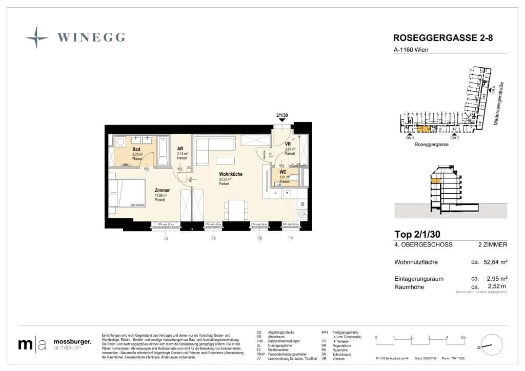 Immobilie kaufen in Wien – 52,65 m², € 348.900 – Bild 8 von 8