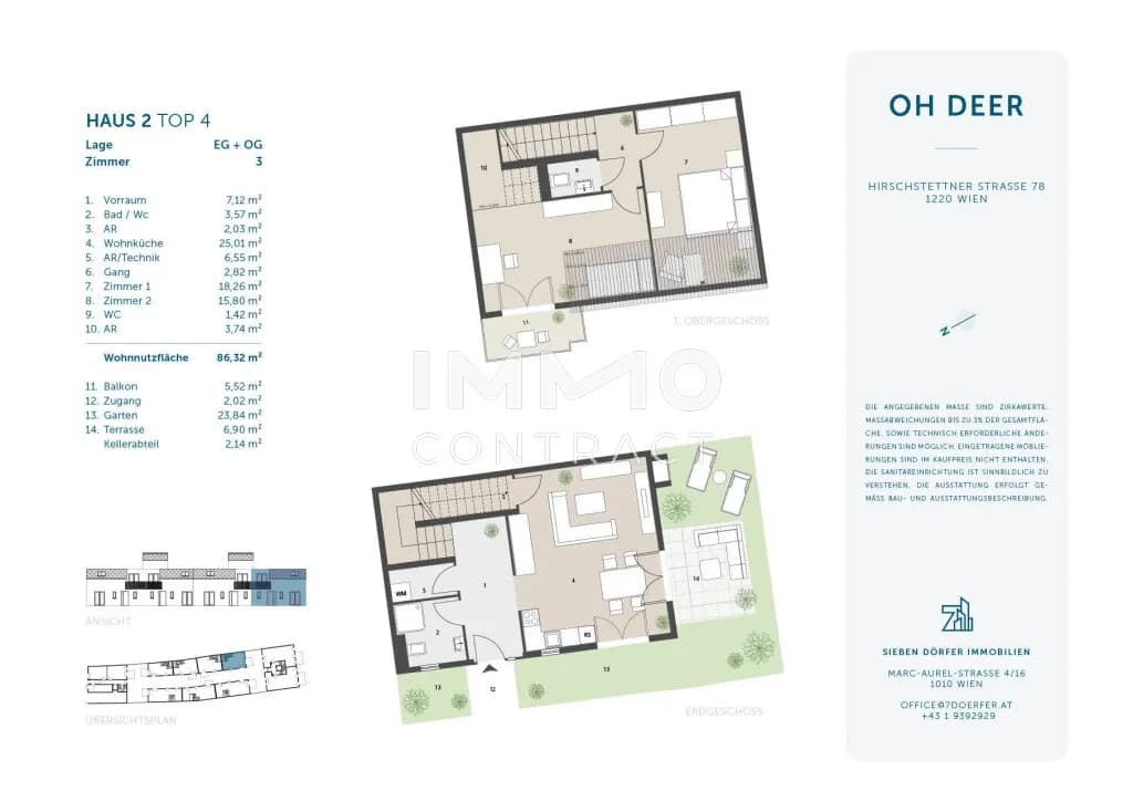 3-Zimmer-Haus kaufen in Wien – 86,32 m², € 499.999 – Bild 16 von 16