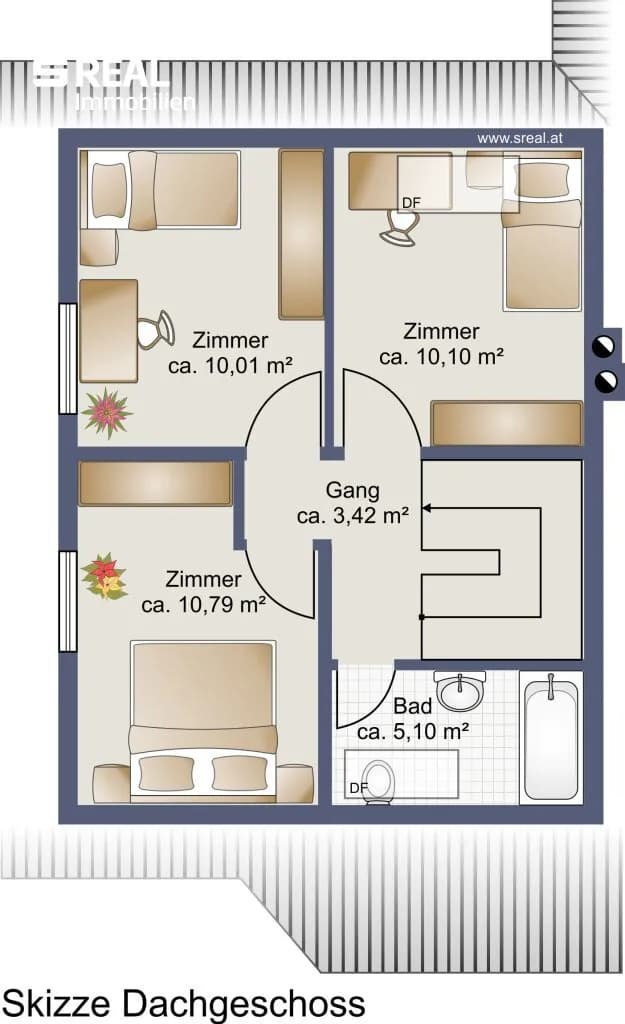 4-Zimmer-Haus kaufen in Mödling – 80 m², € 445.000 – Bild 23 von 24