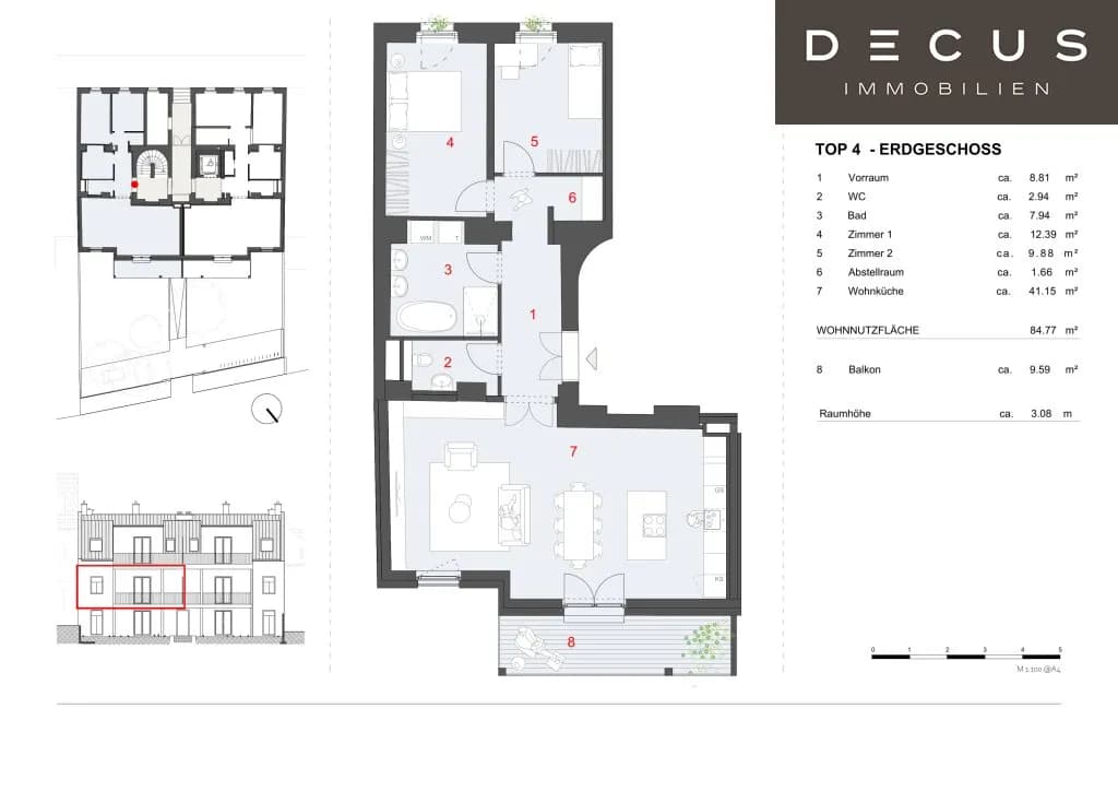 3-Zimmer-Wohnung mieten in Wien – 84,77 m², € 2.126 – Bild 19 von 19