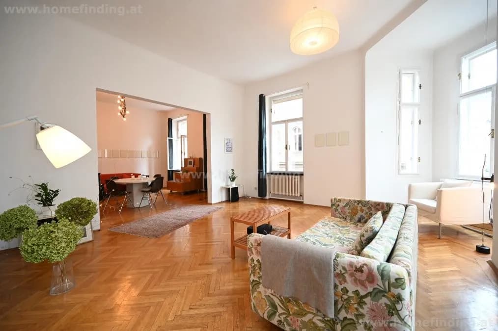 3-Zimmer-Wohnung mieten in Wien – 110 m², € 1.800
