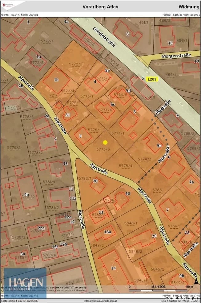 Grundstück kaufen in Dornbirn – 548 m² – Bild 10 von 10