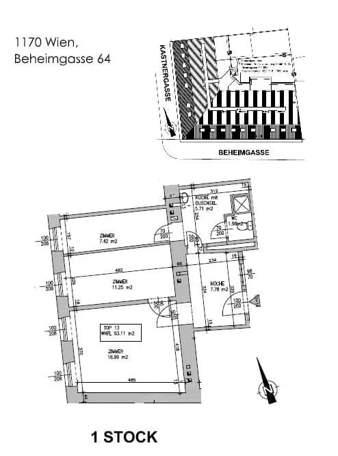 Wohnung kaufen in Wien – 53,11 m², € 99.000 – Bild 9 von 10