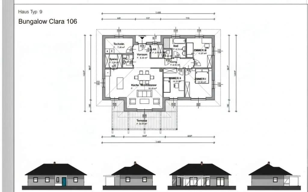 4-Zimmer-Haus kaufen in Feldkirchen – 106 m², € 349.057 – Bild 13 von 13
