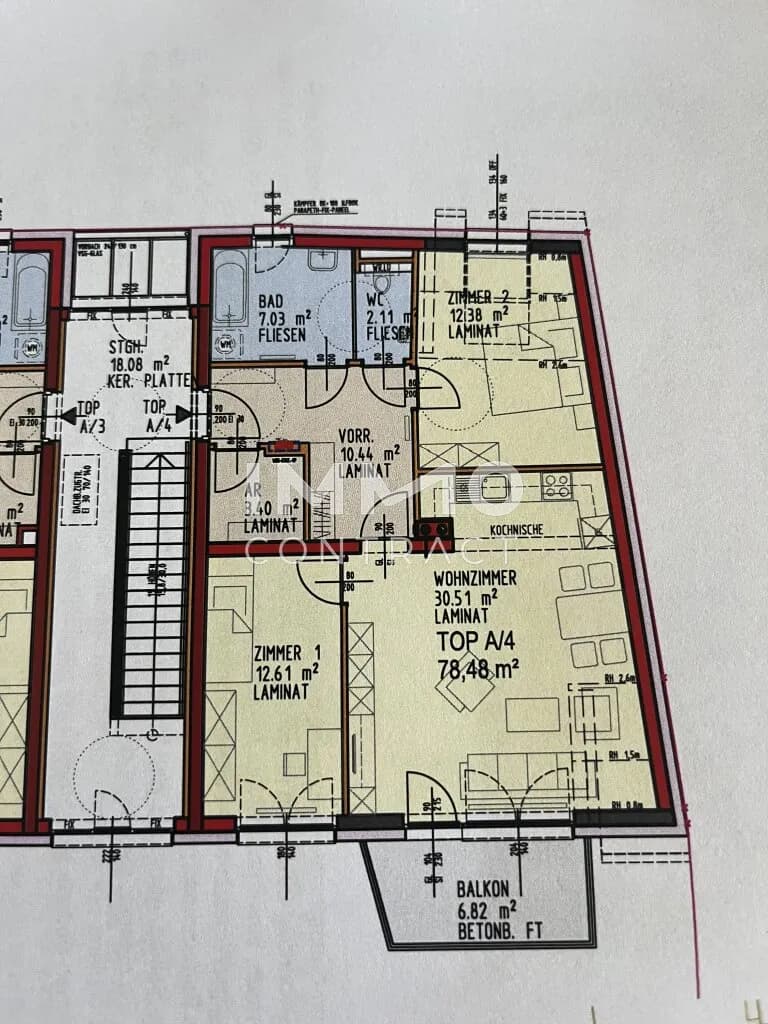 3-Zimmer-Wohnung mieten in Melk – 78,48 m², € 998 – Bild 16 von 16