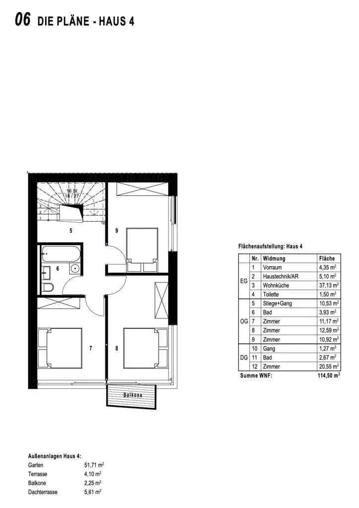 5-Zimmer-Haus kaufen in Korneuburg – 114,5 m², € 629.000 – Bild 21 von 23