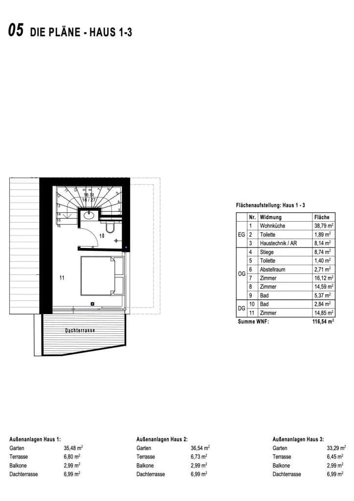4-Zimmer-Haus kaufen in Korneuburg – 116,54 m², € 599.000 – Bild 21 von 22