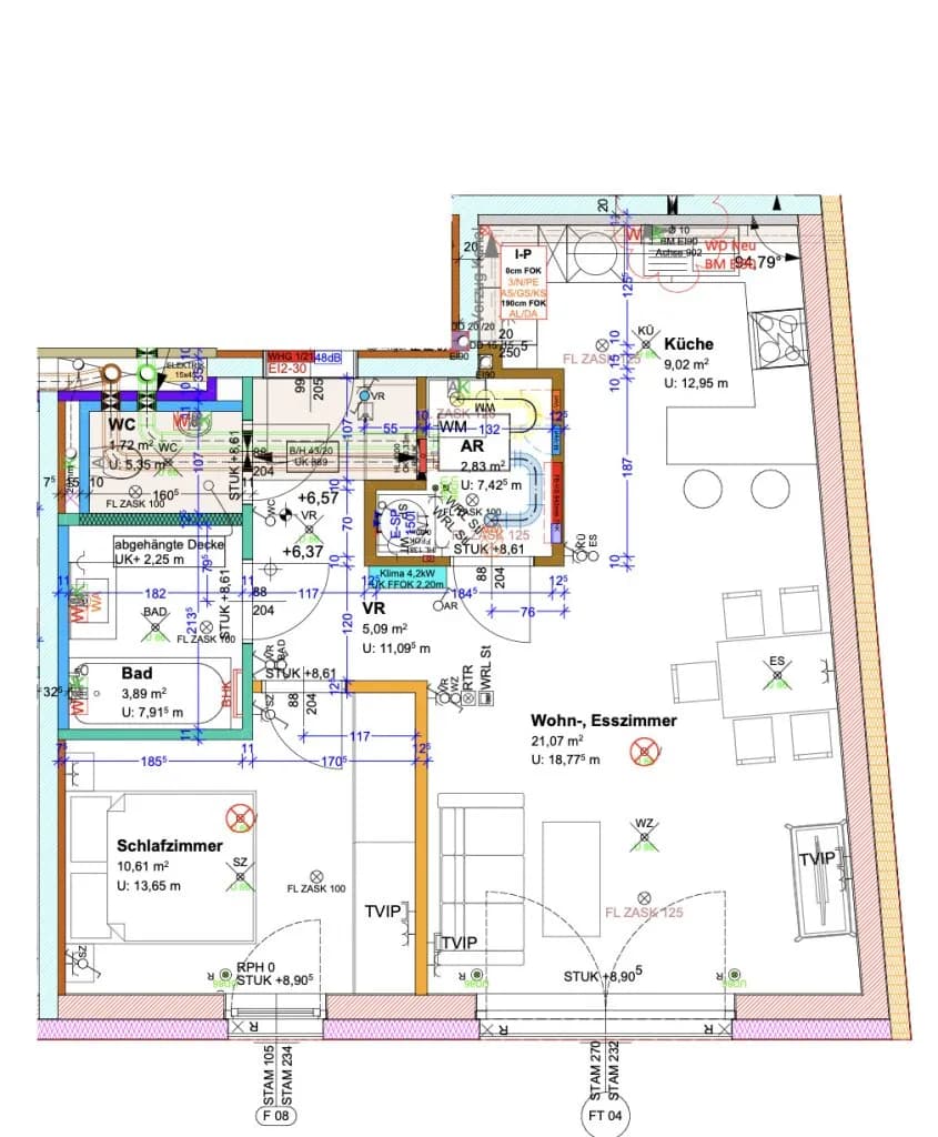 2-Zimmer-Wohnung kaufen in Baden – 54,14 m², € 255.000 – Bild 13 von 13