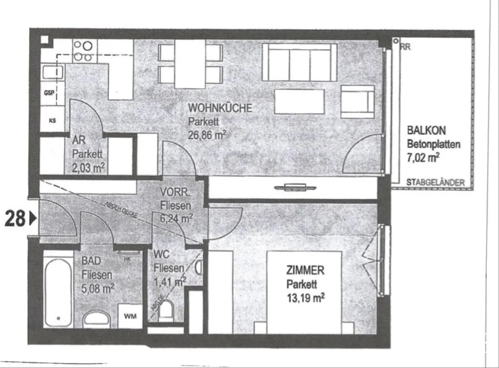 2-Zimmer-Wohnung kaufen in Wien – 55 m², € 280.000 – Bild 13 von 13