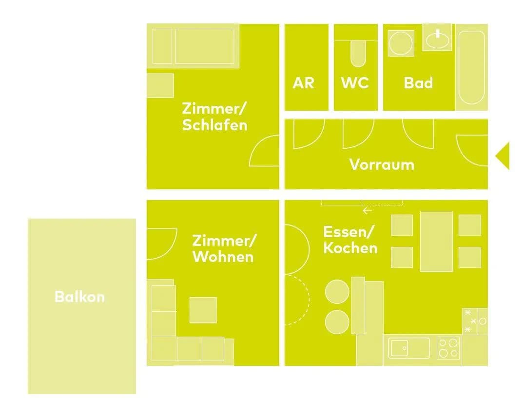 2-Zimmer-Wohnung mieten in Linz – 54,54 m², € 999 – Bild 15 von 15