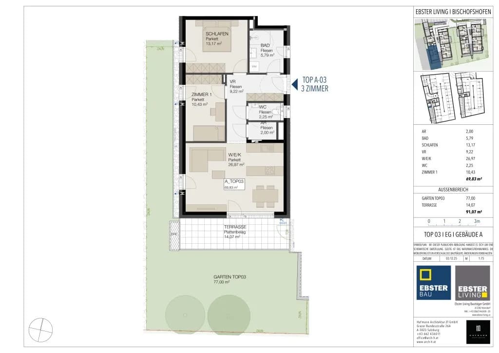 3-Zimmer-Wohnung kaufen in Sankt Johann im Pongau – 69,83 m², € 434.000 – Bild 19 von 20