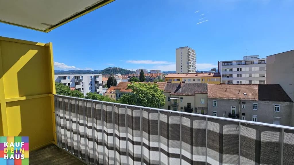 3-Zimmer-Wohnung mieten in Graz – 70,3 m², € 945