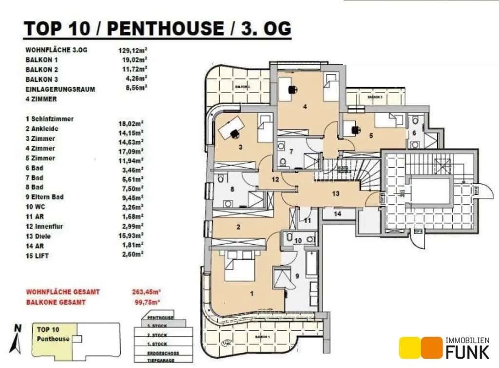 Wohnung kaufen in Wien – 263,5 m², € 4.489.380 – Bild 39 von 43