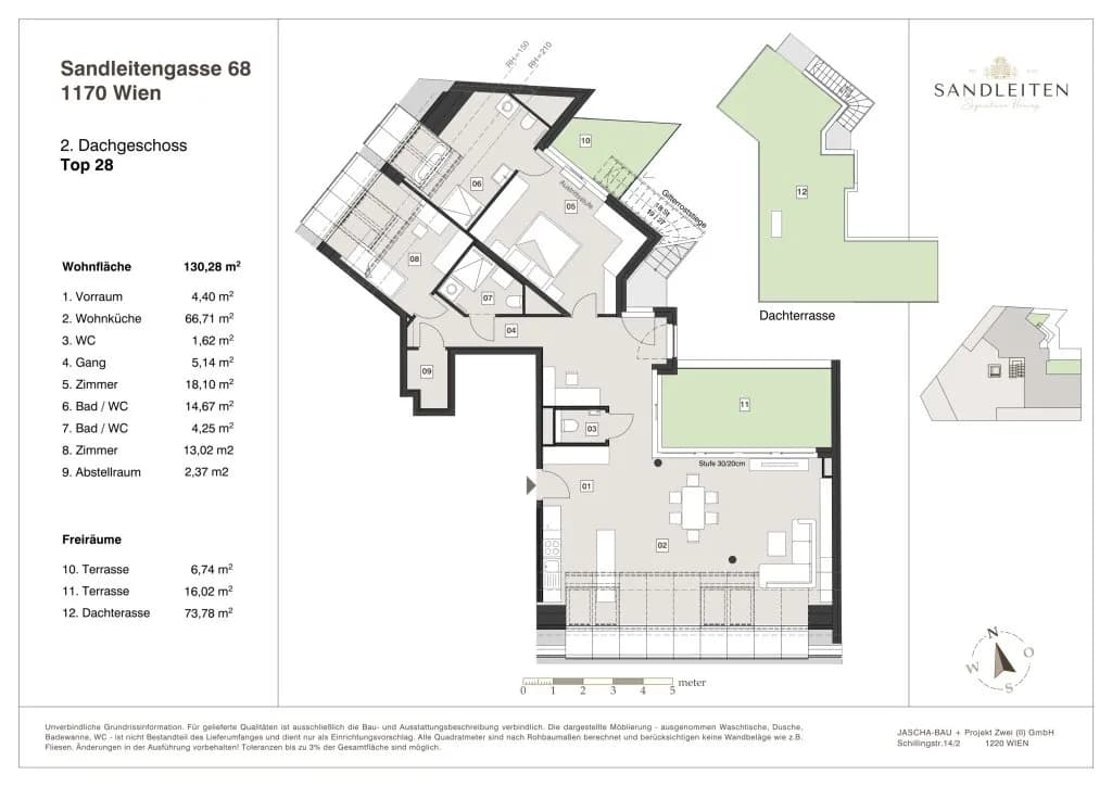 3-Zimmer-Wohnung kaufen in Wien – 130,28 m², € 1.633.000 – Bild 12 von 12