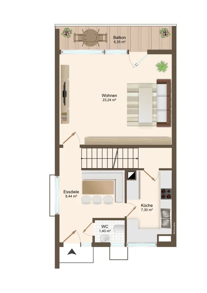 5-Zimmer-Haus kaufen in Innsbruck – 109 m², € 475.000 – Bild 22 von 25