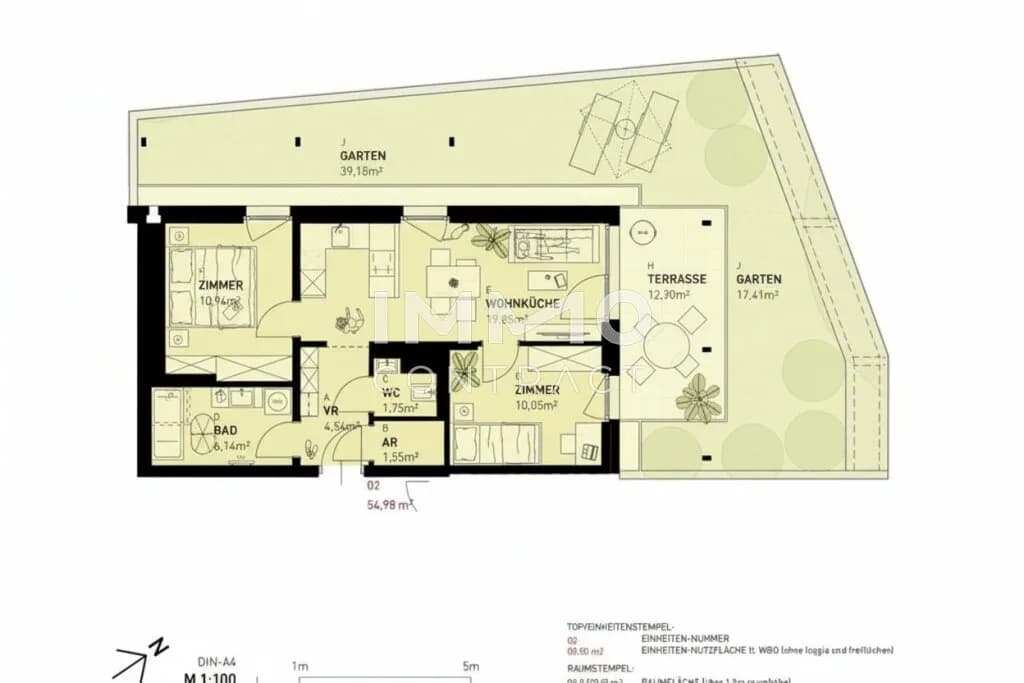 3-Zimmer-Wohnung kaufen in Wien – 54,7 m², € 372.500 – Bild 11 von 11