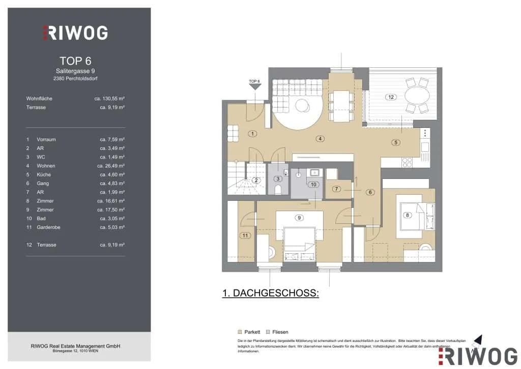 4-Zimmer-Wohnung kaufen in Mödling – 130,55 m², € 749.000 – Bild 16 von 17
