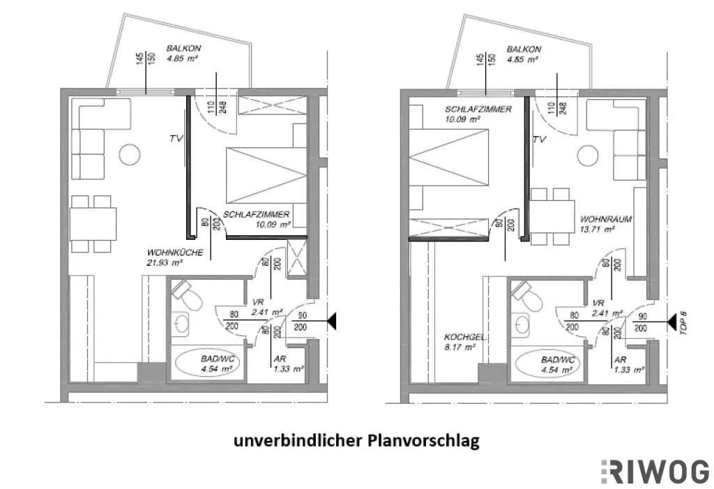 2-Zimmer-Wohnung kaufen in Wien – 40,96 m², € 280.000 – Bild 15 von 15
