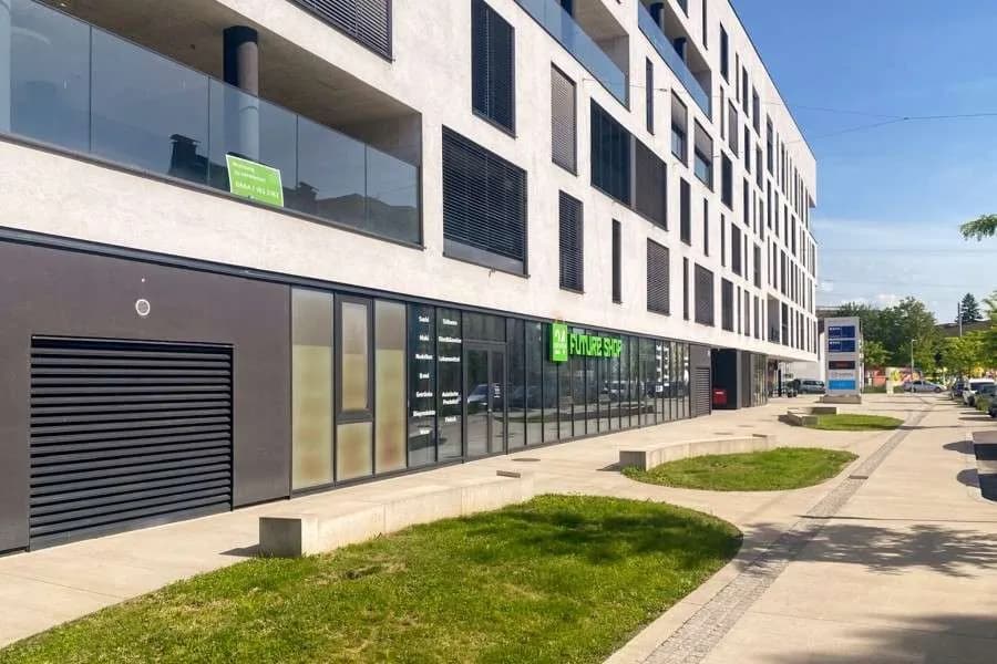 2-Zimmer-Gewerbeimmobilie mieten in Graz – 122 m², € 1.790