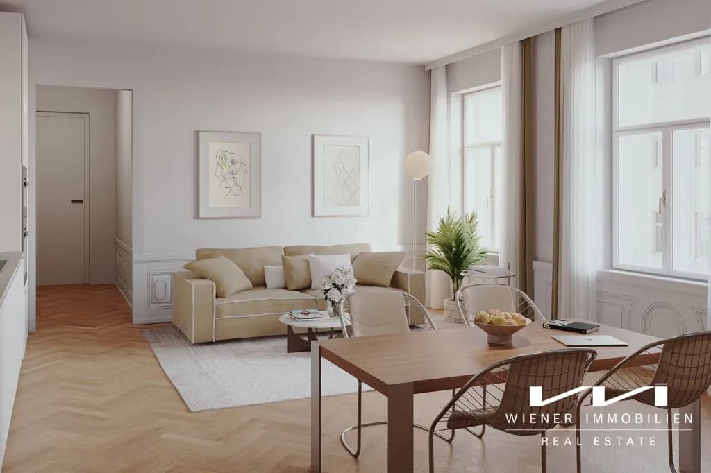 2-Zimmer-Wohnung kaufen in Wien – 50,62 m², € 525.000 – Bild 2 von 22