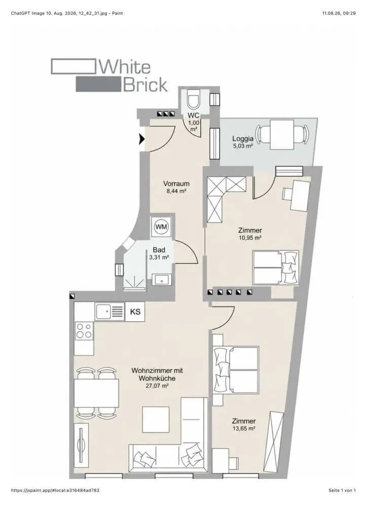 3-Zimmer-Wohnung kaufen in Wien – 64,43 m², € 439.000 – Bild 25 von 25