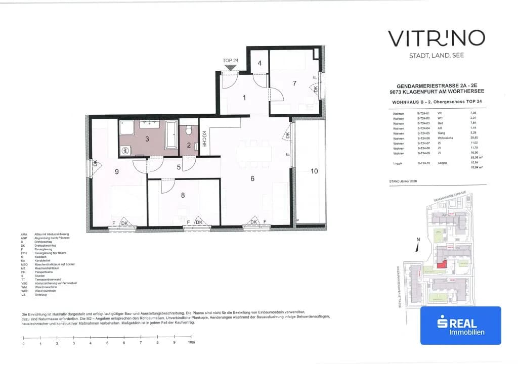Wohnung kaufen in Klagenfurt – 93,06 m², € 544.900 – Bild 9 von 9
