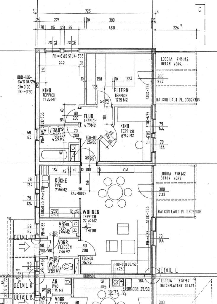 4-Zimmer-Wohnung mieten in Perg – 98,13 m², € 931 – Bild 14 von 14