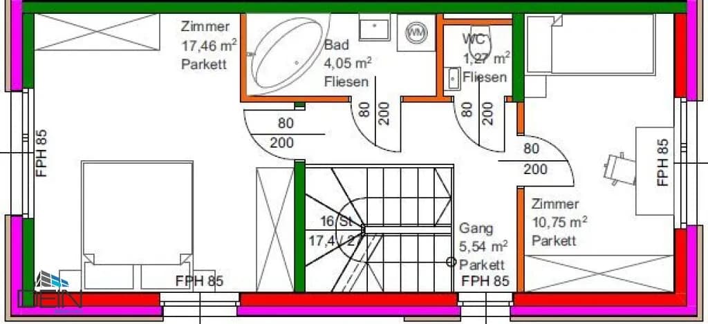 4-Zimmer-Haus kaufen in Bruck an der Leitha – 111,72 m², € 439.000 – Bild 9 von 10