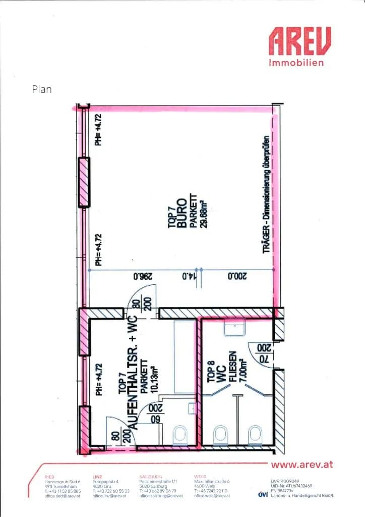 Gewerbeimmobilie mieten in Linz Land – 41 m², € 344 – Bild 5 von 5