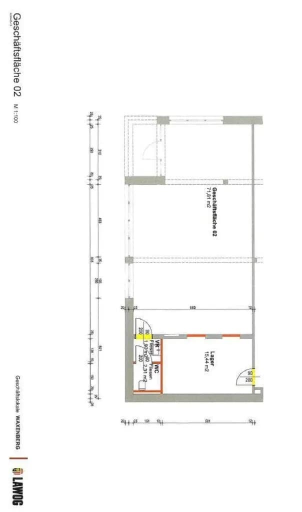 Gewerbeimmobilie mieten in Urfahr-Umgebung – 15 m², € 164 – Bild 4 von 4