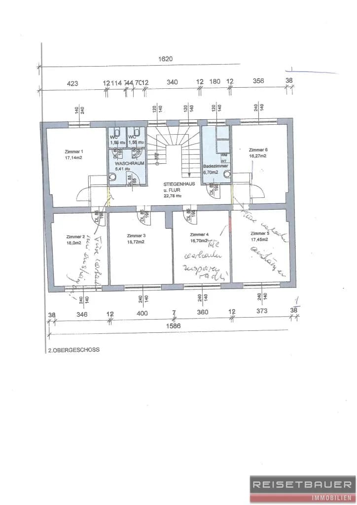 15-Zimmer-Immobilie mieten in Linz – 514 m², € 4.415 – Bild 39 von 40