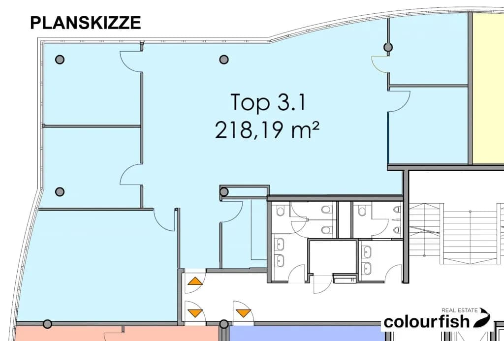 Gewerbeimmobilie mieten in Wien – 218 m², € 4.170 – Bild 11 von 11