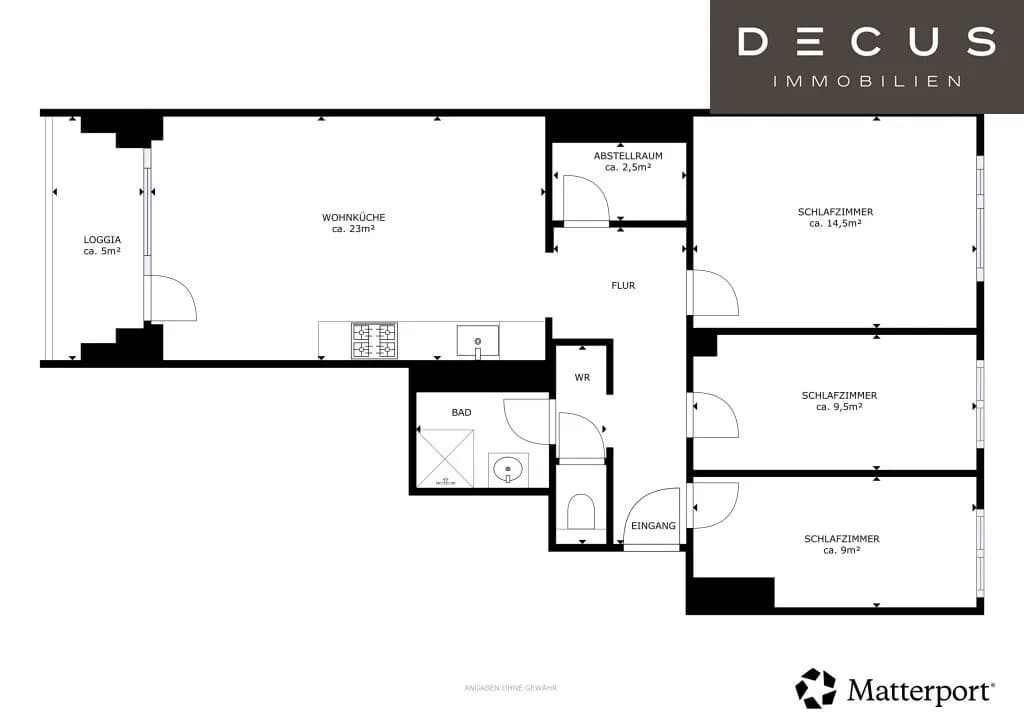4-Zimmer-Wohnung mieten in Wien – 80 m², € 2.190 – Bild 12 von 12