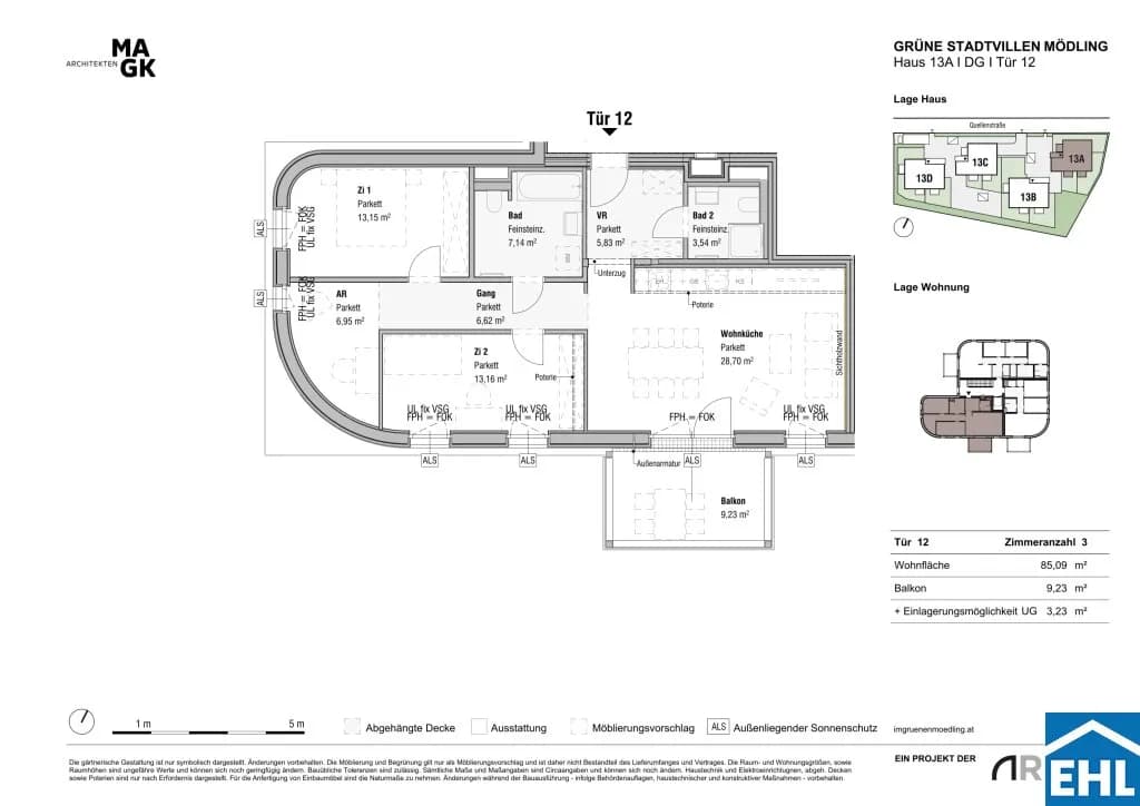 Immobilie kaufen in Mödling – 85,09 m², € 605.200 – Bild 30 von 30