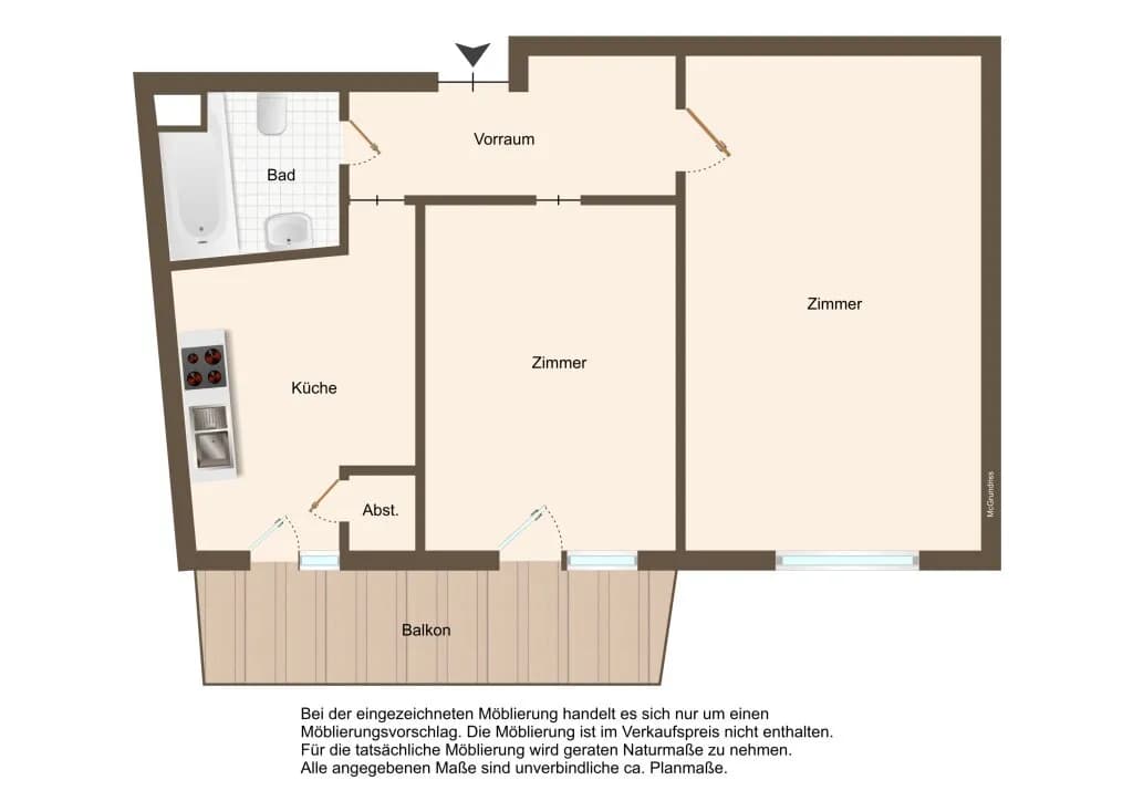 2-Zimmer-Wohnung kaufen in Innsbruck – 68 m², € 299.000 – Bild 14 von 14