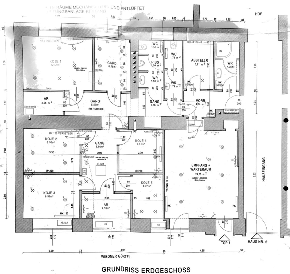 Gewerbeimmobilie mieten in Wien – 132 m², € 2.461 – Bild 22 von 23