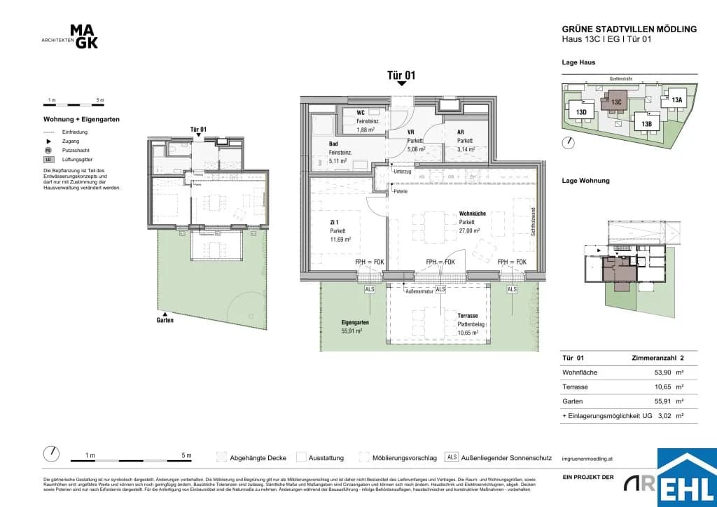 Immobilie kaufen in Mödling – 53,9 m², € 333.750 – Bild 21 von 21