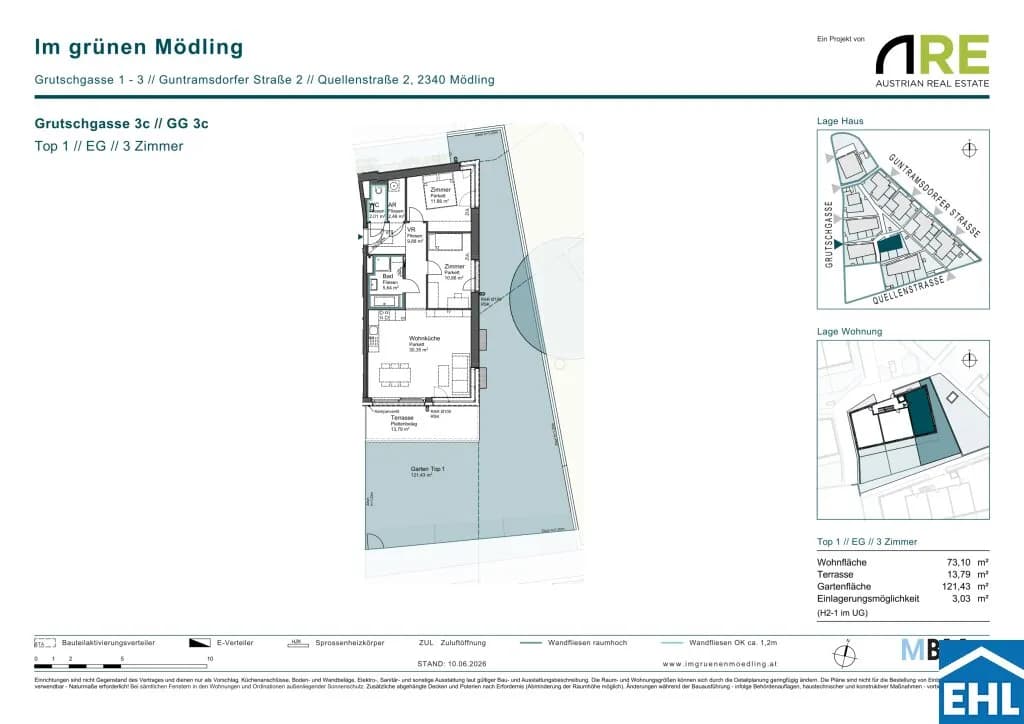 Immobilie kaufen in Mödling – 73,1 m², € 443.220 – Bild 8 von 8