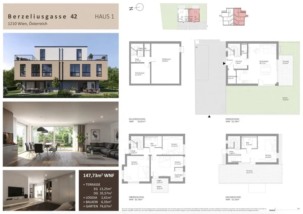 5-Zimmer-Haus kaufen in Wien – 147,73 m², € 859.000 – Bild 8 von 8