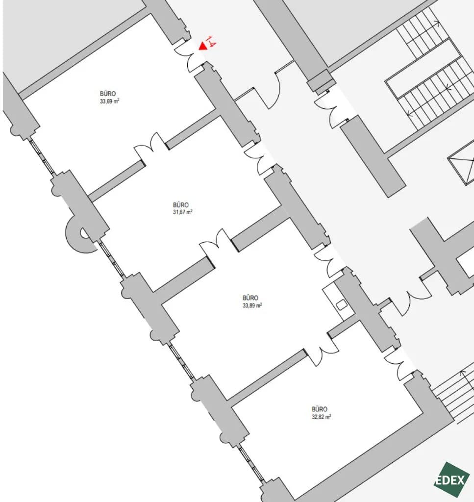 4-Zimmer-Gewerbeimmobilie mieten in Wien – 133 m², € 3.192 – Bild 13 von 13