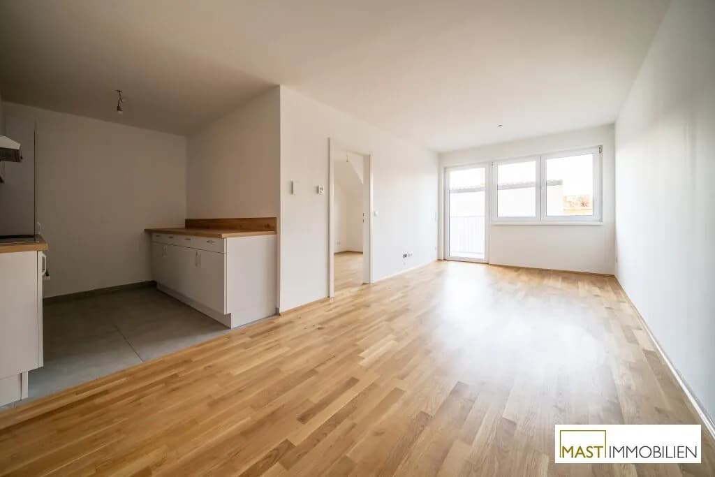 2-Zimmer-Wohnung mieten in Wien – 52,53 m², € 938