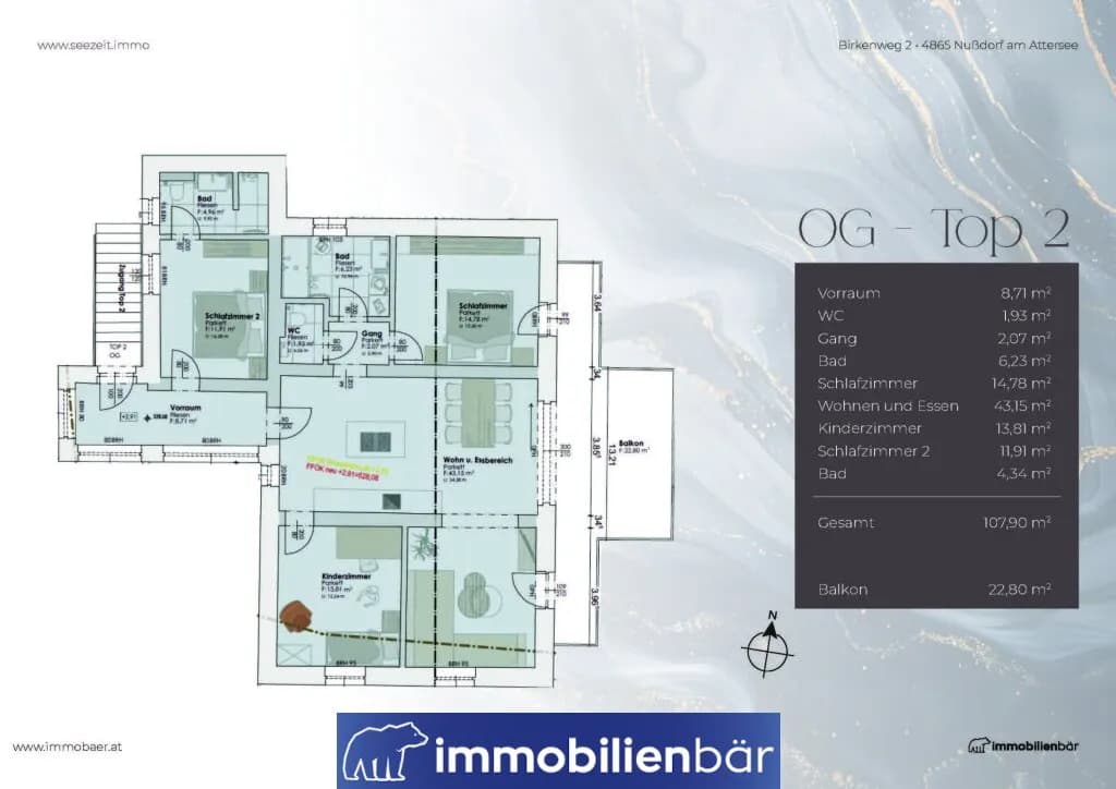 4-Zimmer-Wohnung kaufen in Vöcklabruck – 107,9 m², € 1.055.000 – Bild 16 von 16