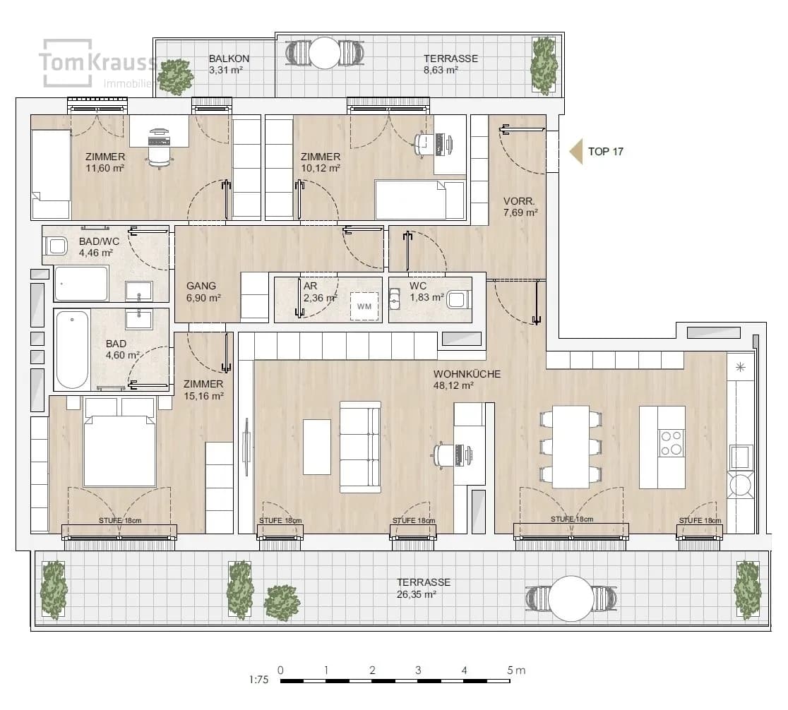 4-Zimmer-Wohnung kaufen in Wien – 112,84 m² – Bild 14 von 16