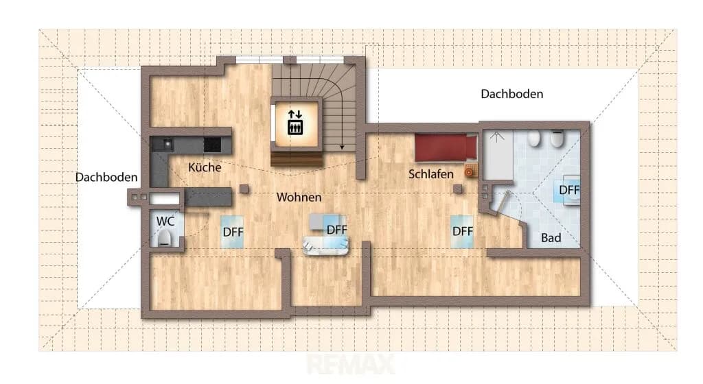 1-Zimmer-Wohnung mieten in Gmunden – 86 m², € 1.090 – Bild 14 von 21