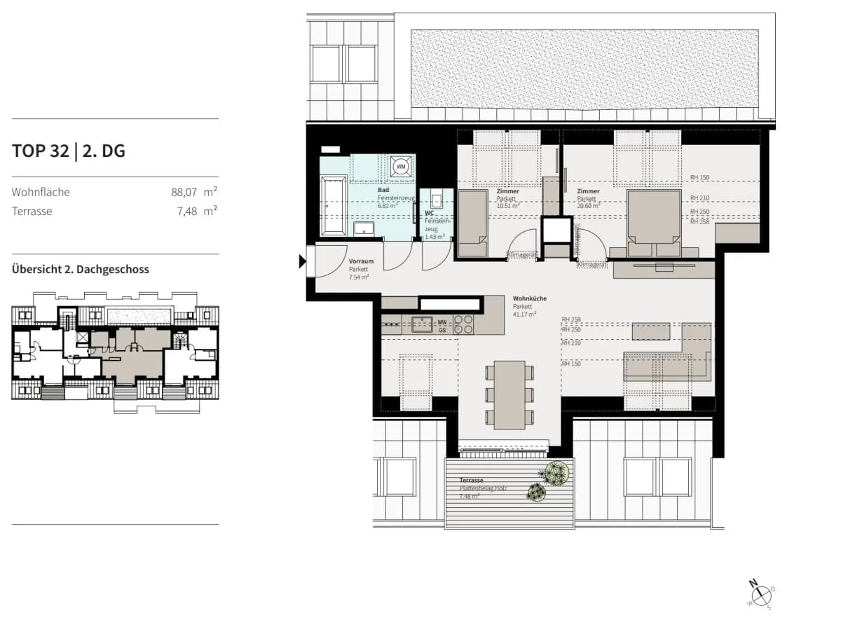 3-Zimmer-Wohnung kaufen in Wien – 88,47 m², € 524.000 – Bild 14 von 18