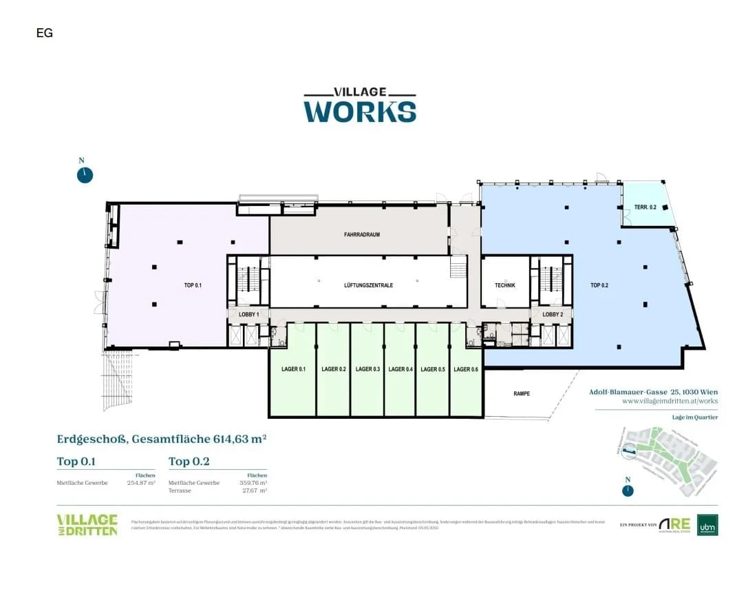 Gewerbeimmobilie mieten in Wien – 272 m², € 6.359 – Bild 3 von 4