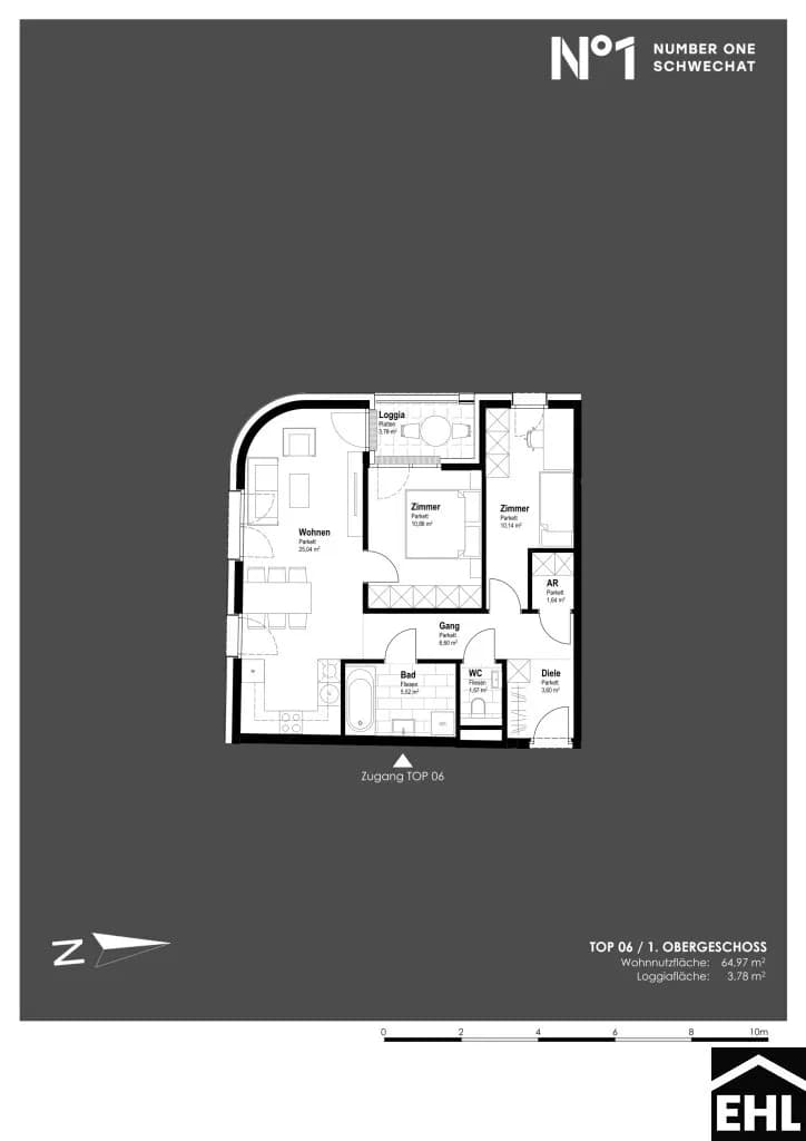 Immobilie kaufen in Bruck an der Leitha – 64,97 m², € 282.200 – Bild 10 von 10