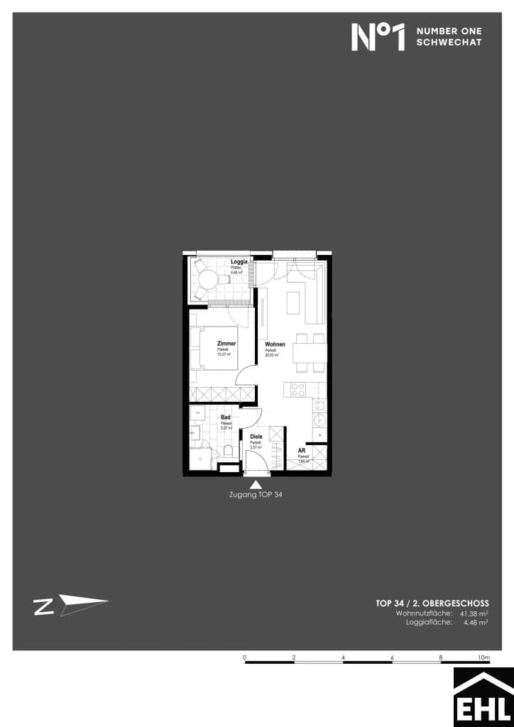 Immobilie kaufen in Bruck an der Leitha – 41,38 m², € 190.900 – Bild 10 von 10