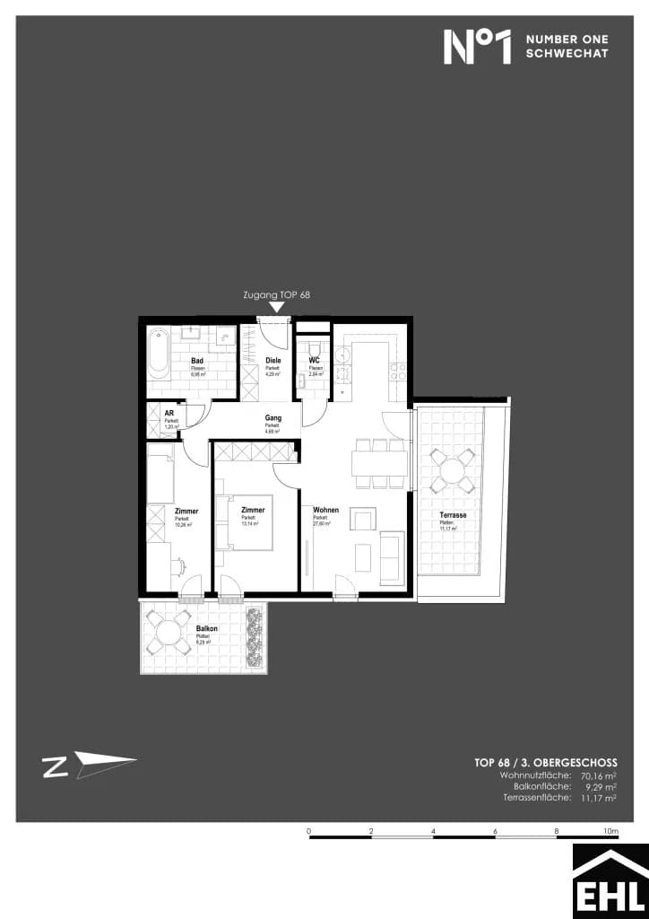 Immobilie kaufen in Bruck an der Leitha – 70,16 m², € 374.000 – Bild 10 von 10