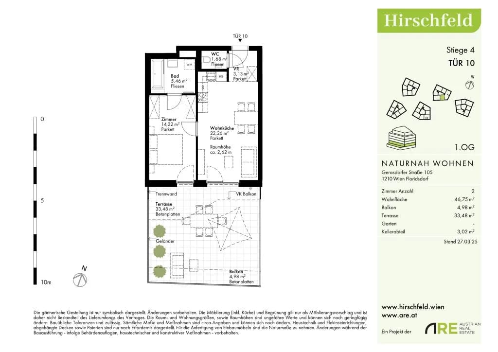 Immobilie kaufen in Wien – 46,75 m², € 277.400 – Bild 13 von 14
